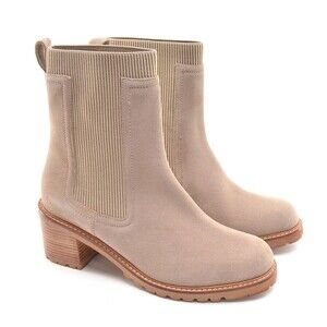 Anthropologie Seychelles Far Fetched Suede Chelsea Boots 10 M New